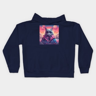 coolest cat Kids Hoodie